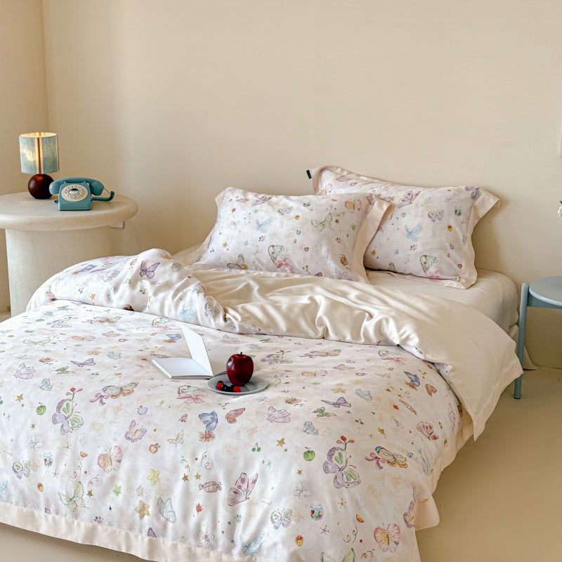 Lyocell bedding set, 4-piece, 3000–3500 g
