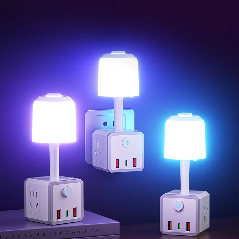 Personalized MAMA night light with birth flowers for mom and grandma
