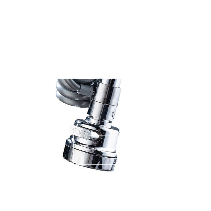 Retractable faucet attachment, 360° rotatable