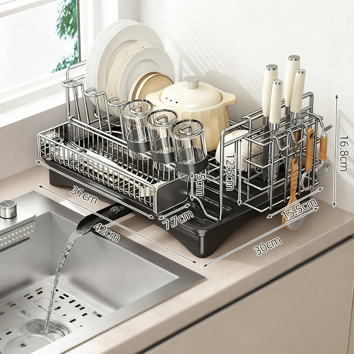 Stainless Steel Dish Rack for the Sink