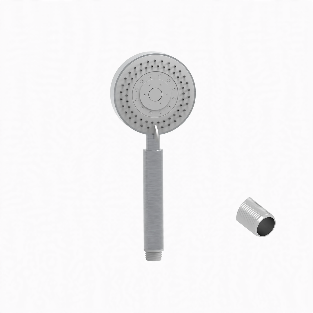 Hand shower T2-S, stainless steel, multiple spray types