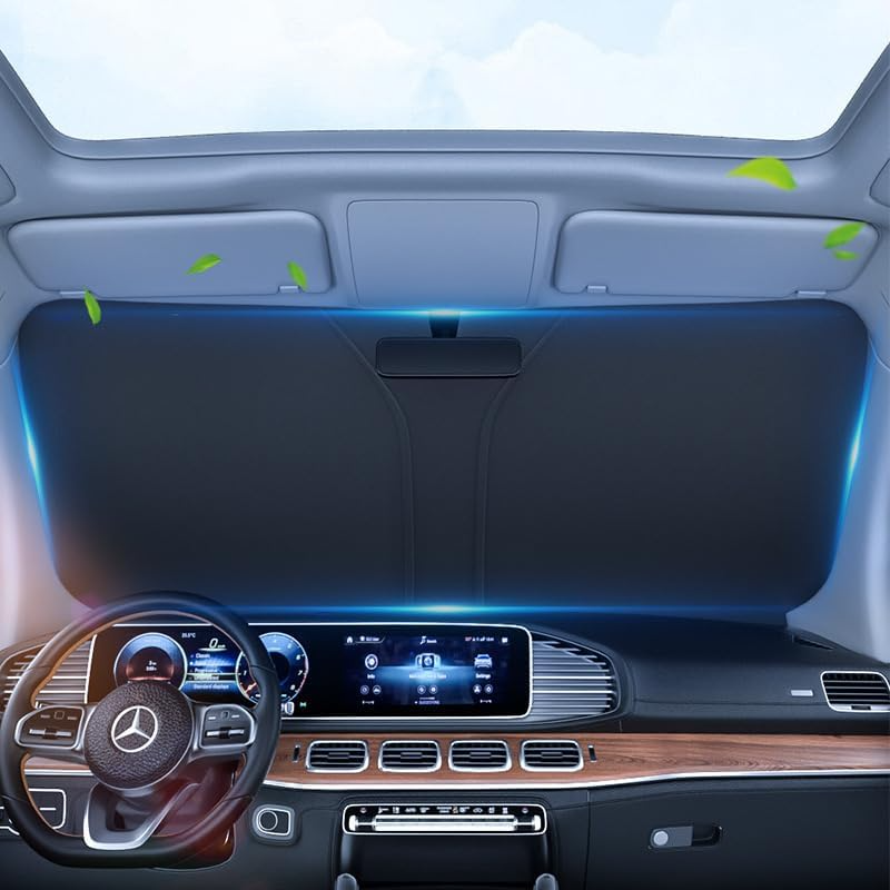 Laser-reflective windshield | Sleek design, quick setup, compact folding | Stornfield