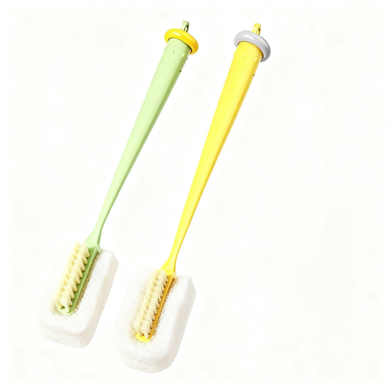 Cup brush with straw brush, 60 g, ABS