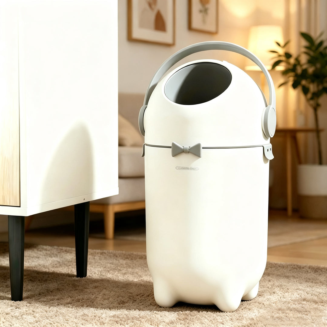 Diaper pail with lid, 12 L, odor-proof
