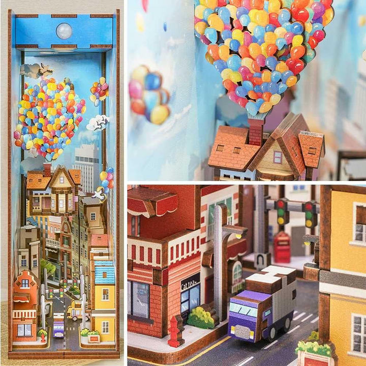 3D-Wood Puzzle DIY-Book Corner Kit | Stornfield