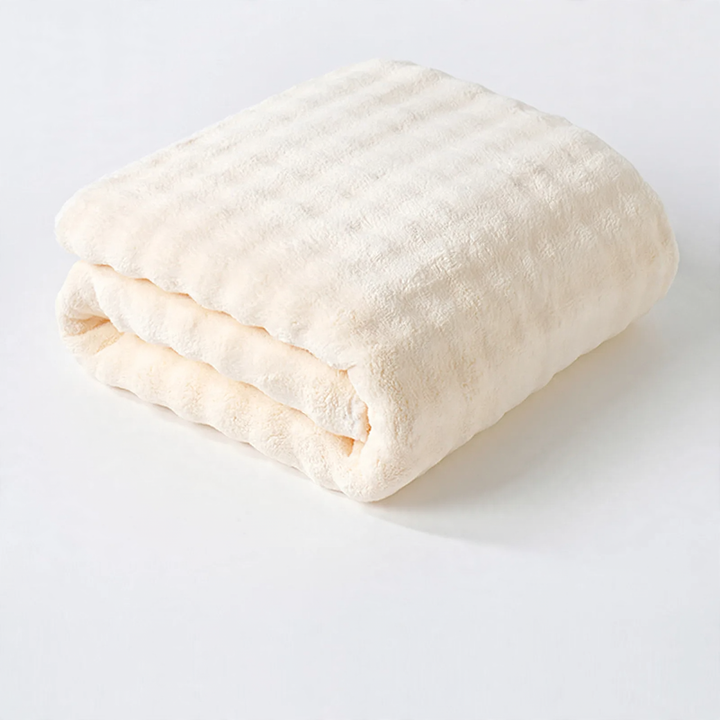 Fleece wool blanket, 800–1000 g, four seasons