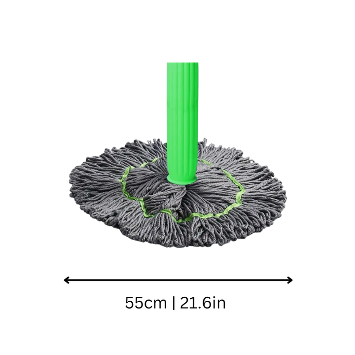 Quick-drying dual mop | No wringing. No stress. | Stornfield