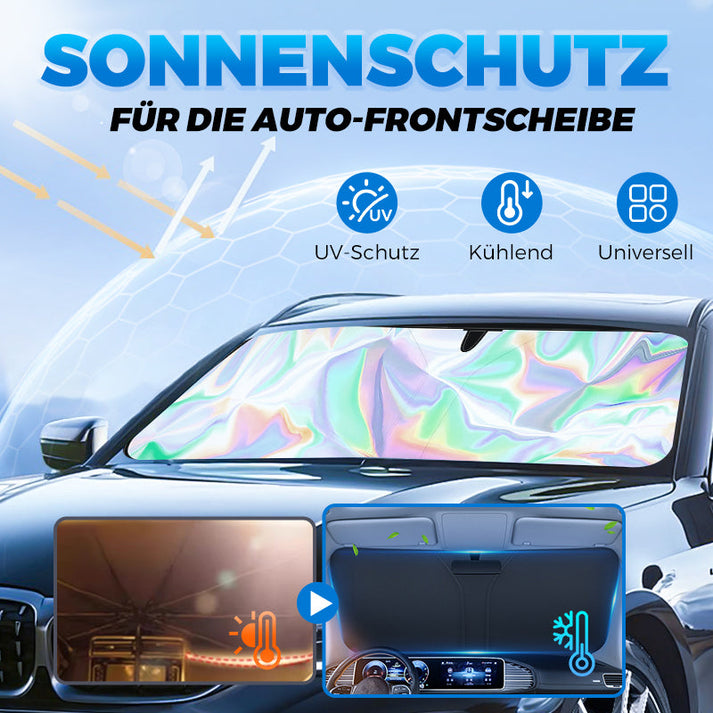 Laser-reflective windshield | Sleek design, quick setup, compact folding | Stornfield