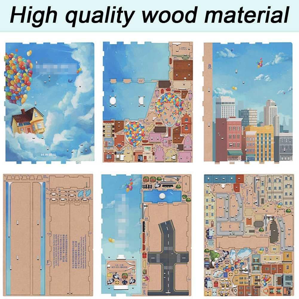 3D-Wood Puzzle DIY-Book Corner Kit | Stornfield