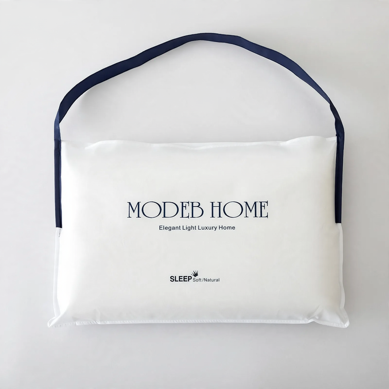 Ergonomic pillow with memory foam