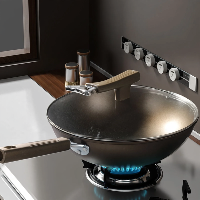 Titan-Ceramic Pot with Glass Lid – Healthy Cooking, Non-Stick & Now 50% Off