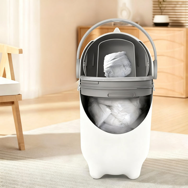 Diaper pail with lid, 12 L, odor-proof