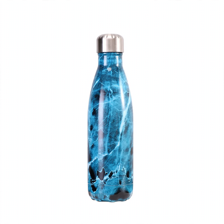Insulated stainless steel drinking bottle, 500 ml