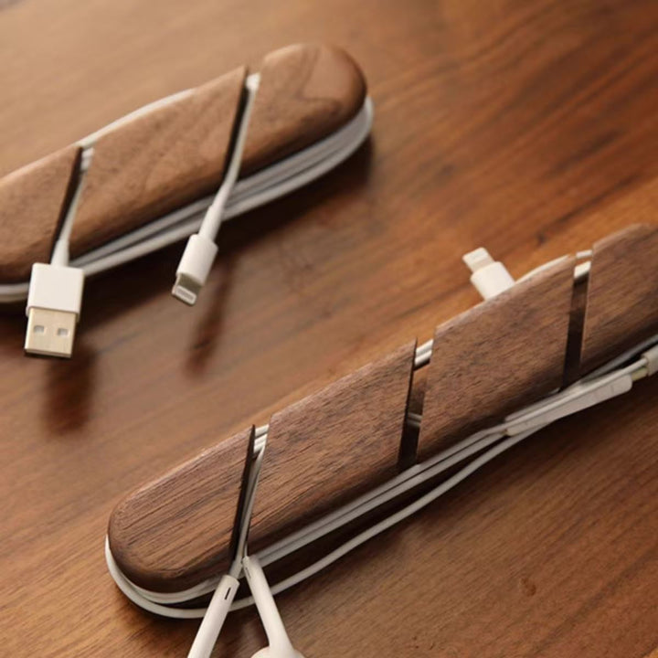 Wooden cable organizer, model K009