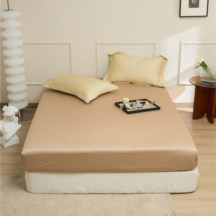 Cotton fitted sheet with elastic, 180×200 cm