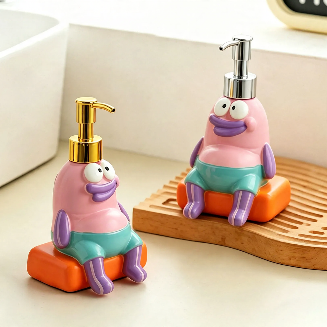 Fish soap dispenser with pump closure, 300 ml