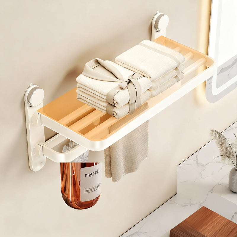 Suction Cup Towel Holder, 2–4 Pieces, No Drilling