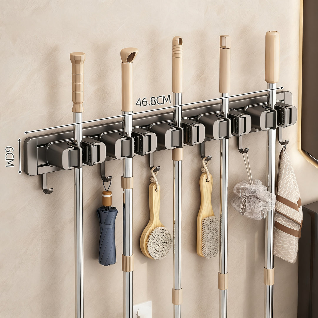 Adhesive wall hooks for bathroom and household
