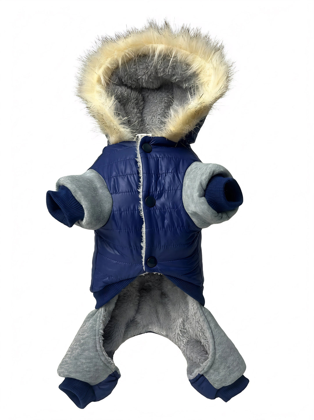 Dog jacket, four legs, polar fleece, windproof