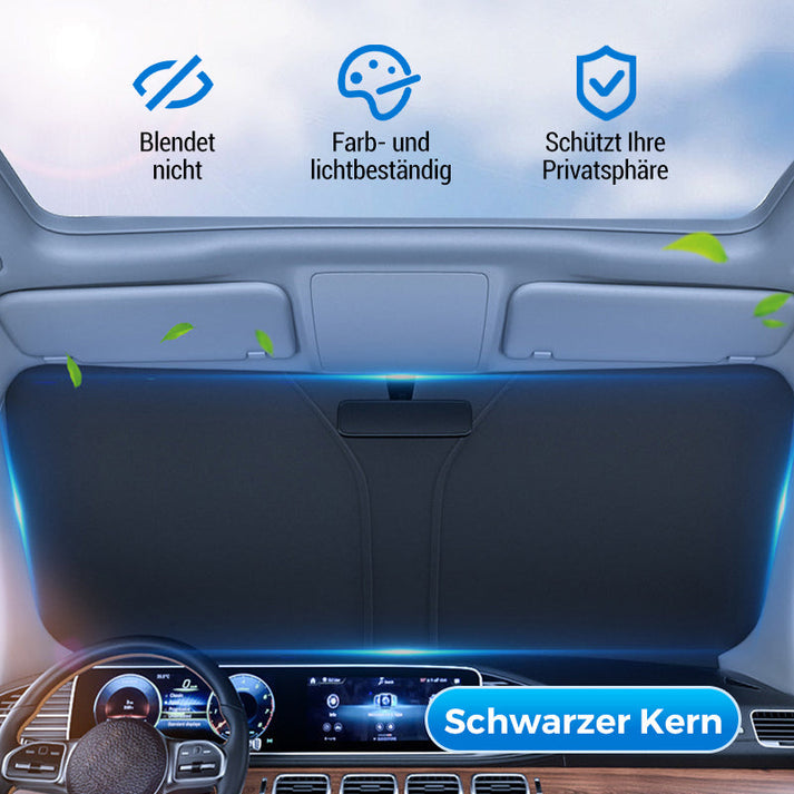 Laser-reflective windshield | Sleek design, quick setup, compact folding | Stornfield