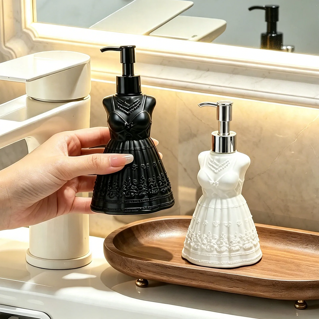 Soap dispenser half-tube design, 350 ml