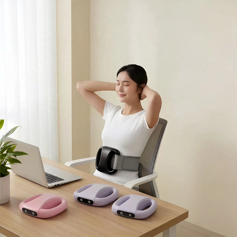 Electric Fascia Massage Roller for Abdomen and Waist