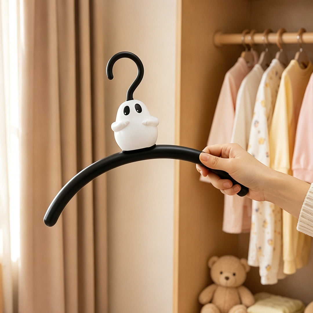 Hanger with ghost design, scratch-free and non-slip