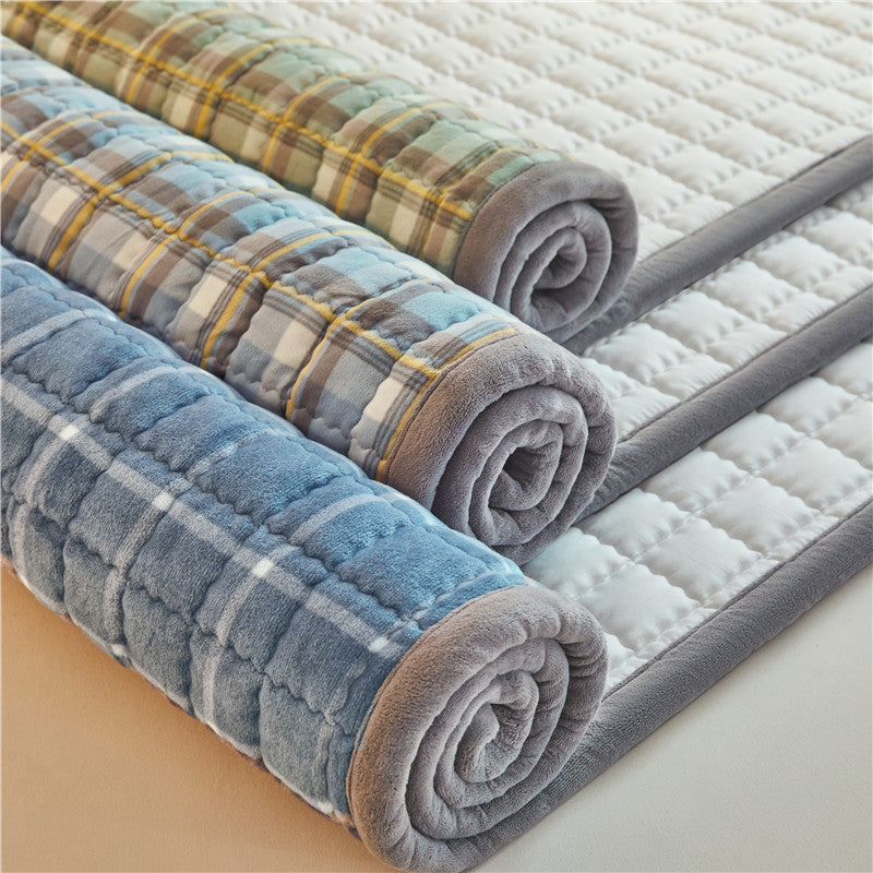 Fleece mattress topper, warm and soft