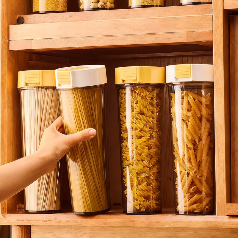Pasta storage container with lid, 1000 ml