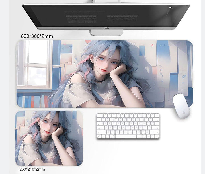 XXL Gaming Mousepad with Anime Design