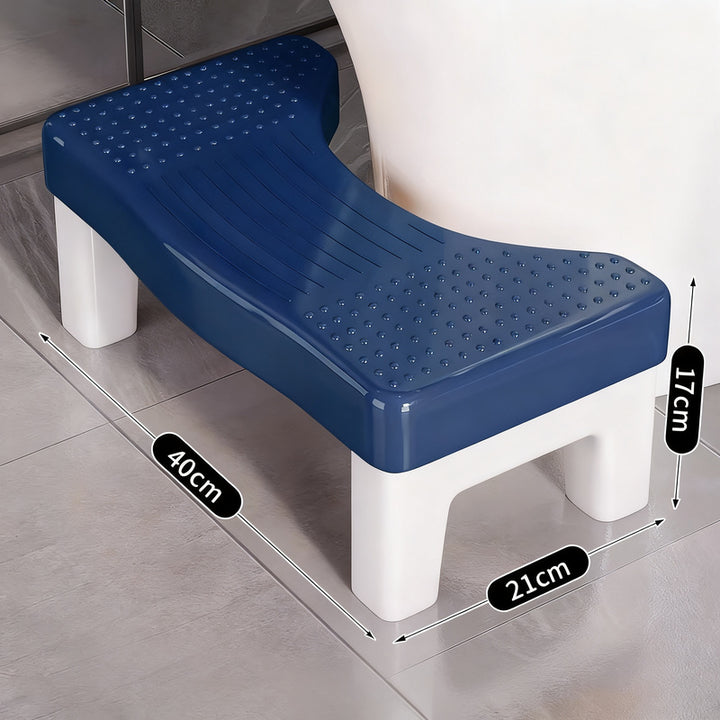 Plastic toilet stool