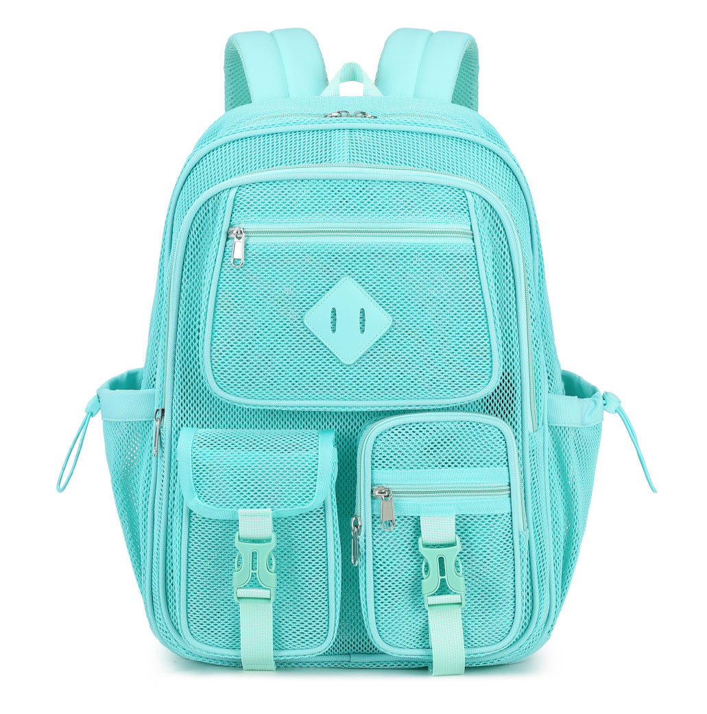 Oxford Backpack with mesh fabric, 20–35 L, breathable