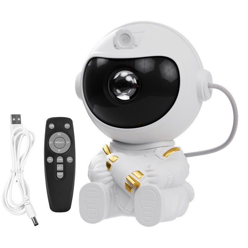 Star projector with astronaut design