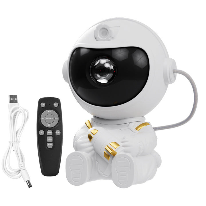 Star projector with astronaut design