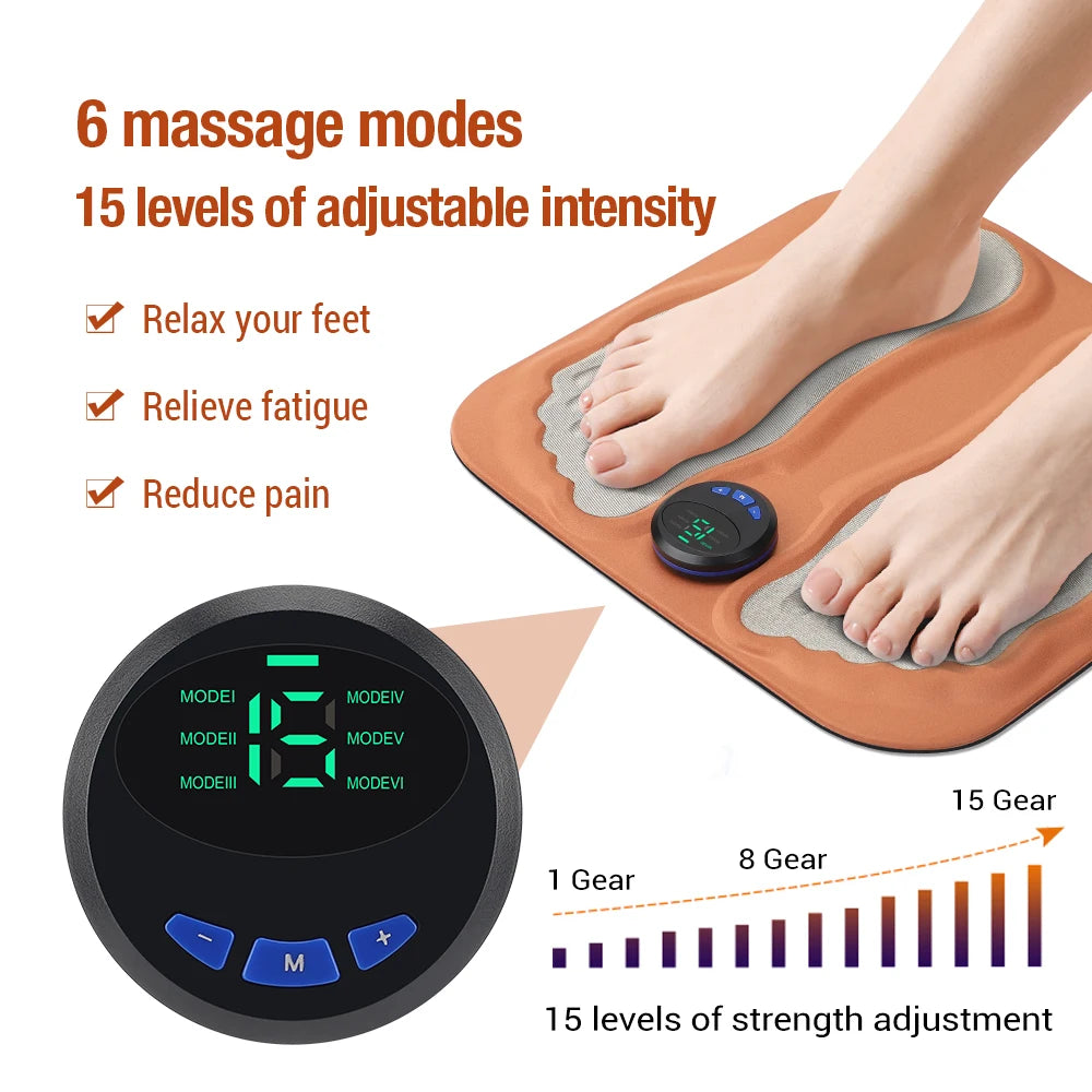 3D-Foot Massager Pad | Pain Relief for Tired Feet in Seconds – Convenient from Home | Stornfield