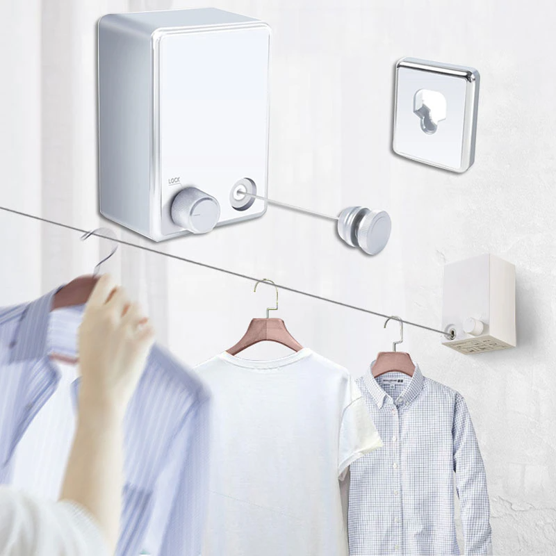Retractable clothesline for indoors/outdoors | Stornfield