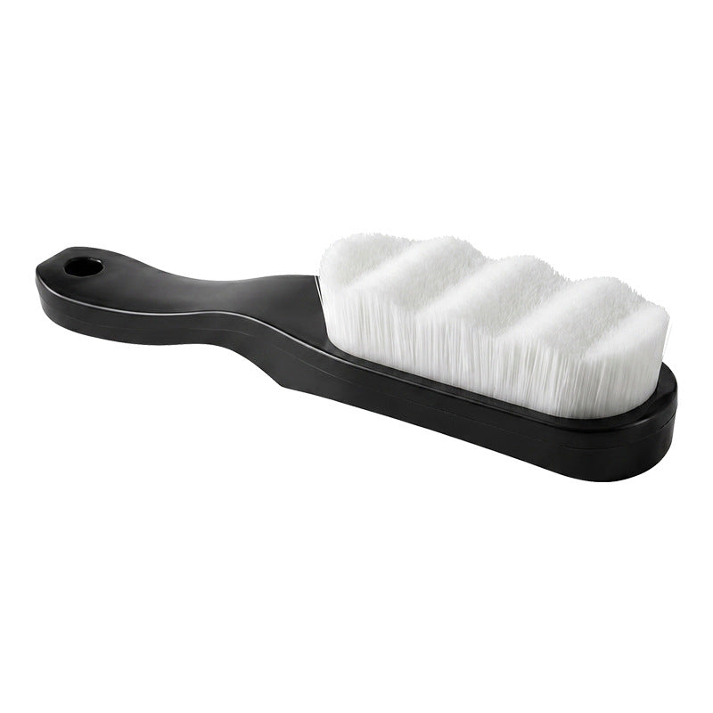 Soft shoe polishing brush made of nanofibers
