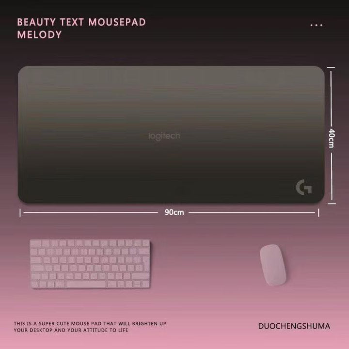 XXL Gaming Mousepad with Anime Design