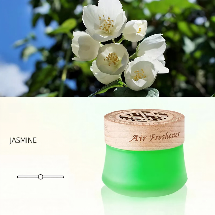 Glass air freshener with fragrance oil
