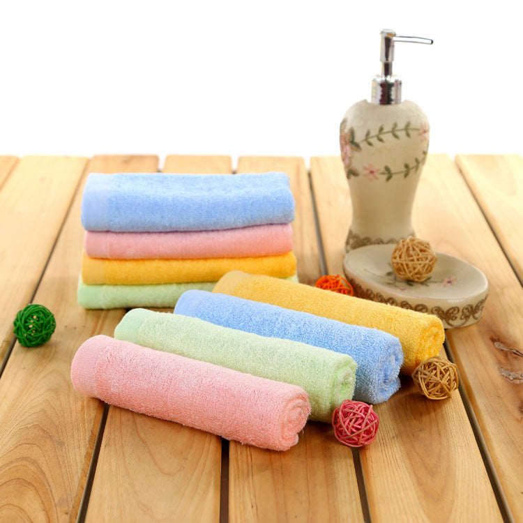 Children's towel made of bamboo silk, 26×53 cm