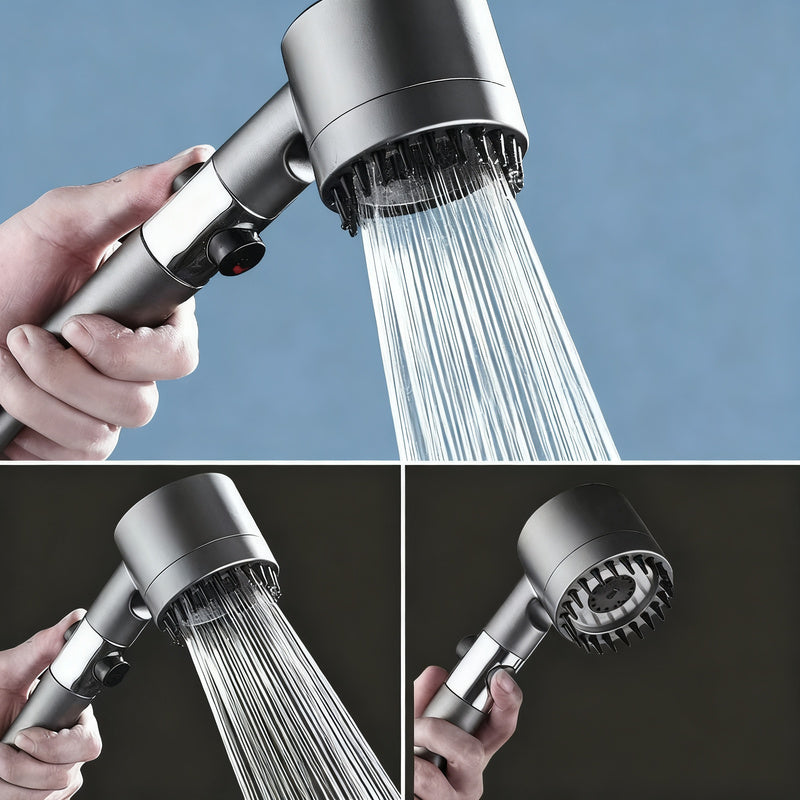 Shower head with filter and massage function