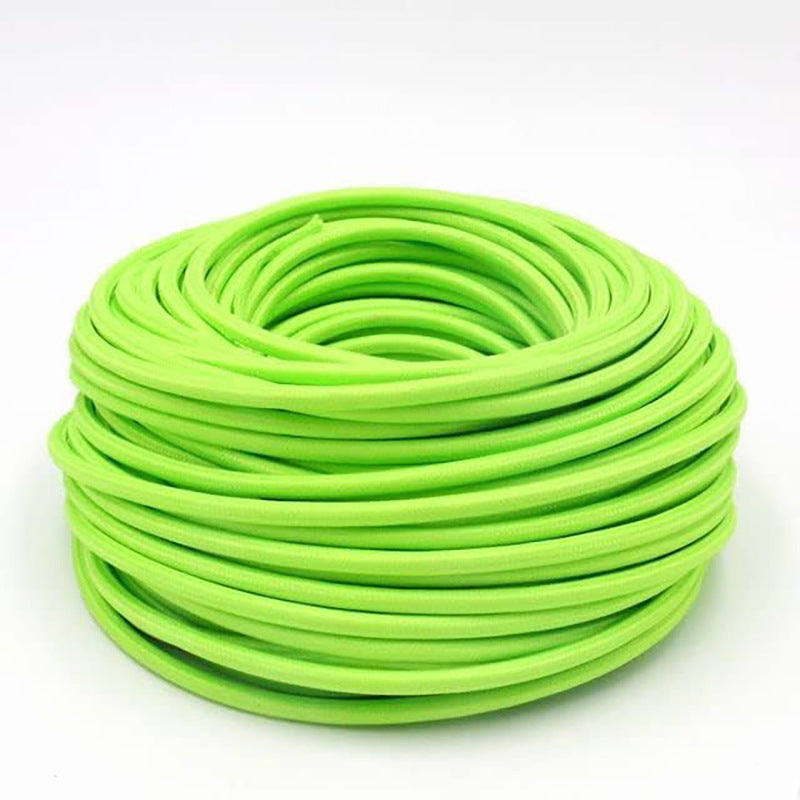 Textile-encased power cable 2×0.75 mm²