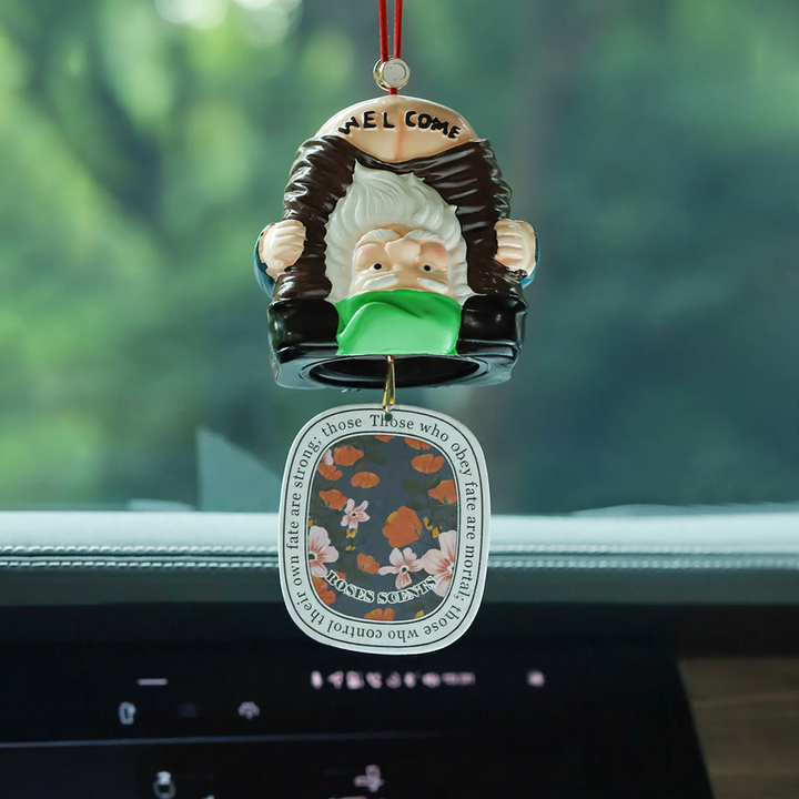 Gnome-Car Air Freshener with Scent Plates