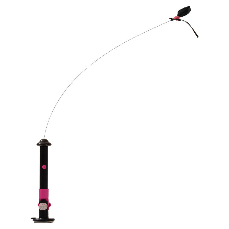 Electric cat toy wand made of silicone