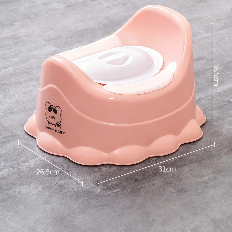 Child potty made of plastic