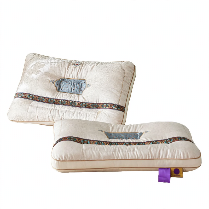 Neck support pillow with Lyocell cover