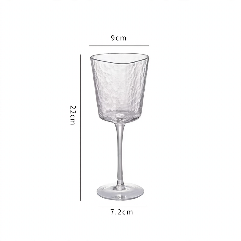 Red wine glass, crystal glass, 201–300 ml