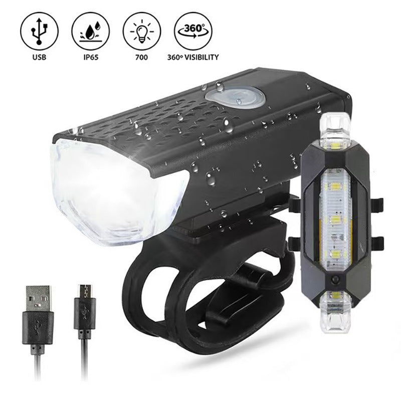 USB bike lighting front