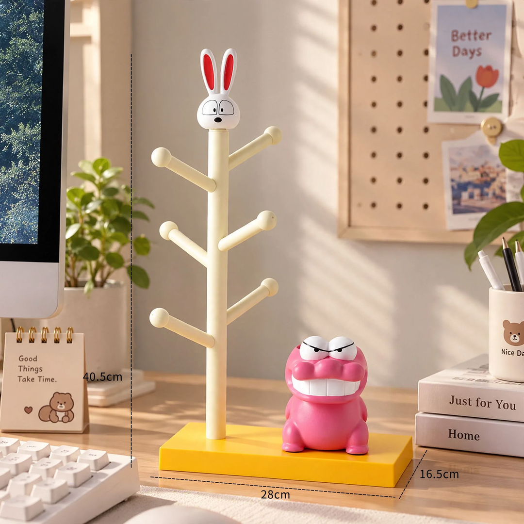 Handy stand with storage, cute design