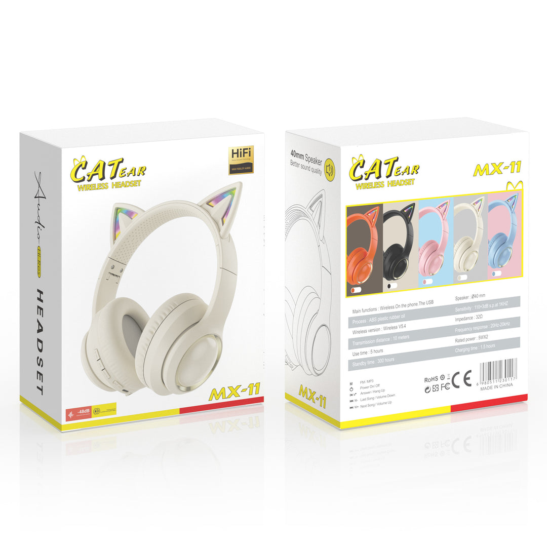 Wireless headphones MX-11 with Bluetooth
